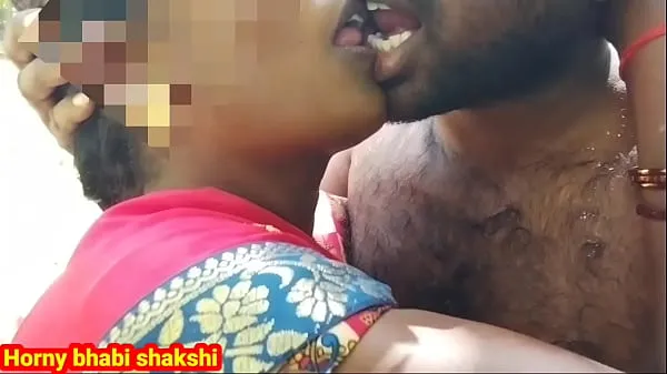 New Desi horny girl was going to the forest and then calling her friend kissing and fucking fresh Tube