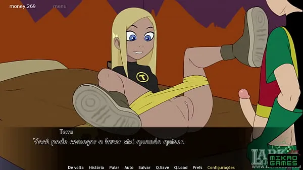 Nowa Parody game of Jovem Titas ep 23 I took a cumshot on Young Blonde's Pussyświeża tuba