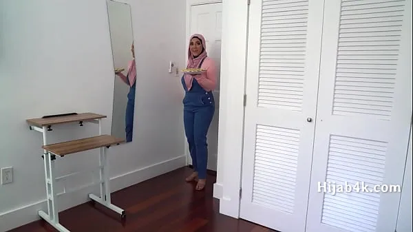 Uusi Corrupting My Chubby Hijab Wearing StepNiece tuore putki