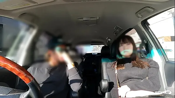 New Completely real Japanese [hidden shot] Neat but baby-faced big breasts that can be seen from the top of the knit Unexpected exposure confession "I want to have sex in the car" while driving and suddenly breaks out in car sex [Appearance] [Close fresh Tube