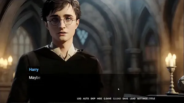 Nová Hogwarts Lewdgacy [ Hentai Game PornPlay Parody ] Harry Potter and Hermione are playing with BDSM forbiden magic lewd spells čerstvá trubice