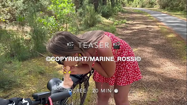 New Young French girl gets her ass fucked on her bike fresh Tube