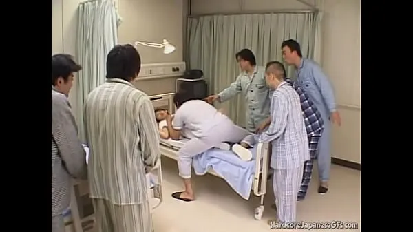 Νέος Gangbang in a hospital with Japanese Women φρέσκος σωλήνας