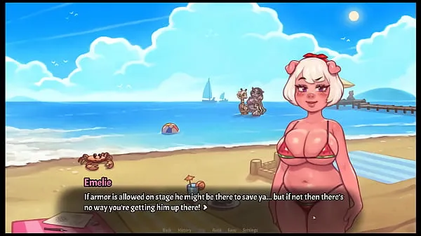 Νέος My Pig Princess [ Hentai Game PornPlay ] Ep.28 princess exposing her cute anus to the public crowd to win the bikini contest φρέσκος σωλήνας