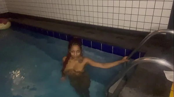New We went skinny dipping and ended up having sex (COMPLETE ON SHEER AND RED fresh Tube