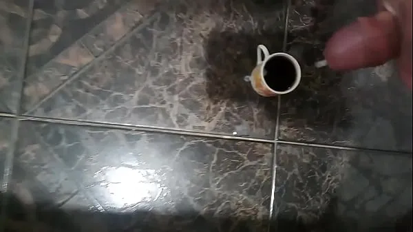 Cum on the coffee Ống mới