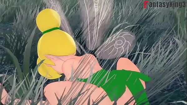 Uusi Tinker Bell have sex while another fairy watches | Peter Pank | Full movie on PTRN Fantasyking3 tuore putki