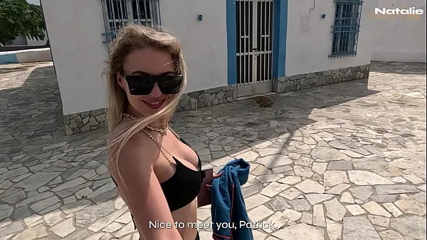 Nowa Dude's Cheating on his Future Wife 3 Days Before Wedding with Random Blonde in Greeceświeża tuba