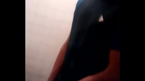Νέος Blowjob in public bathroom ends with cum on face φρέσκος σωλήνας