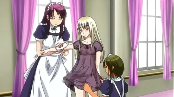 New Anime orgy between lady and she´s servants fresh Tube
