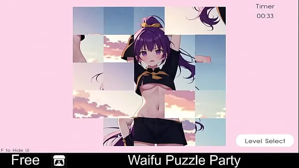 Nyt Waifu Puzzle Party frisk rør