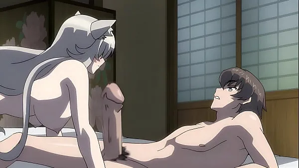 Nova The kitsune satisfies her master [uncensored hentai English subtitles sveža cev