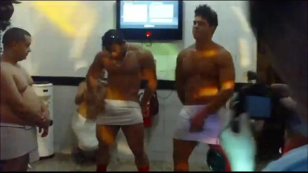 Νέος Gogo Boys @ sauna φρέσκος σωλήνας